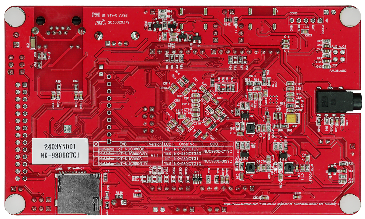 NuMaker-IIoT-NUC980G1D