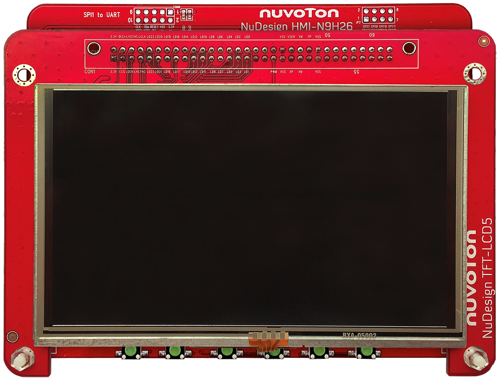 NuMaker emWin N9H20